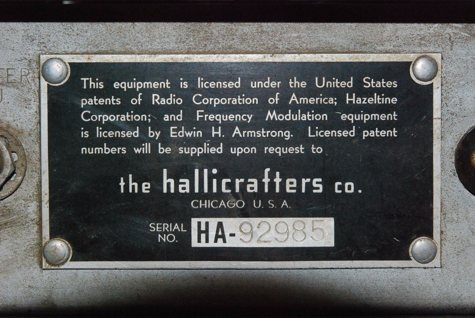 Hallicrafters SX-42