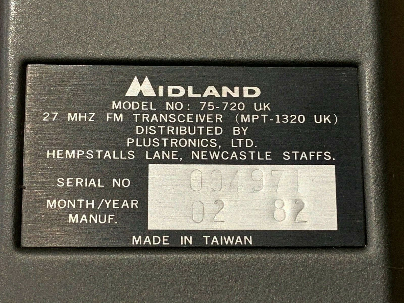 Midland 75-720UK