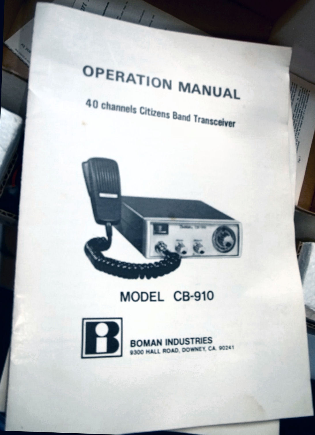 Boman CB-910