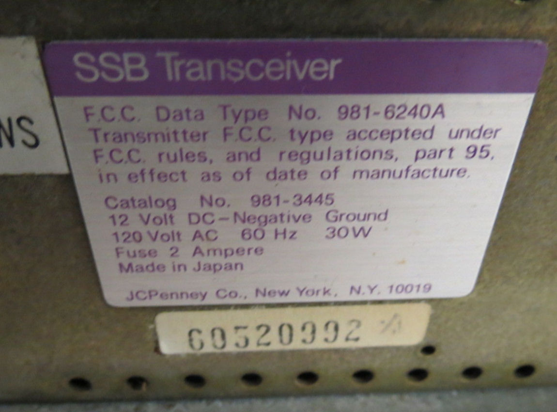 JCPenney 6240A (Pinto SSB)
