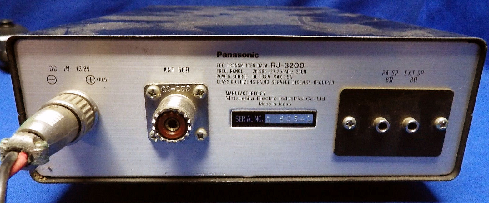 >Panasonic RJ-3200