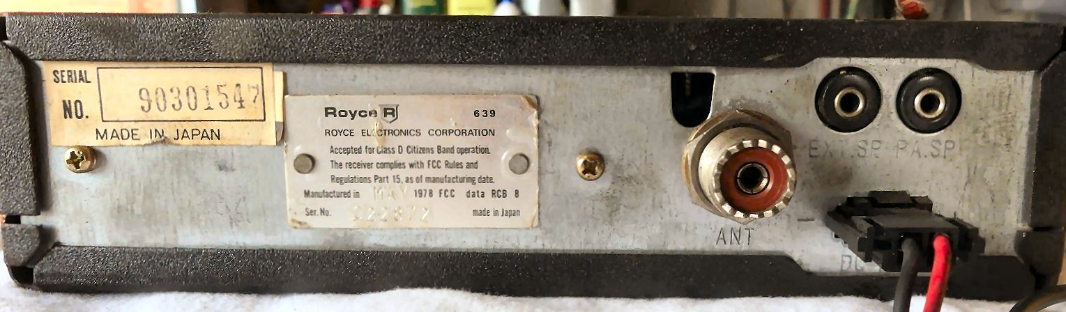 Royce 1-639 (SSB-AM)