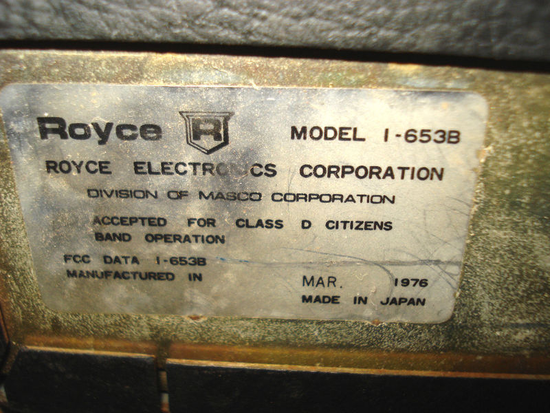 Royce 1-653B