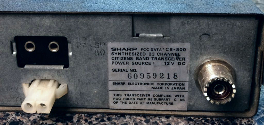 Sharp CB-800