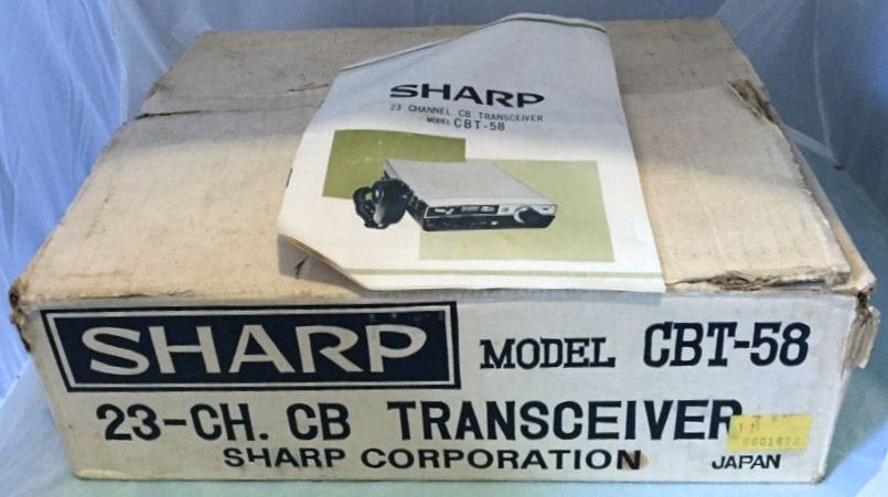 Sharp CBT-58
