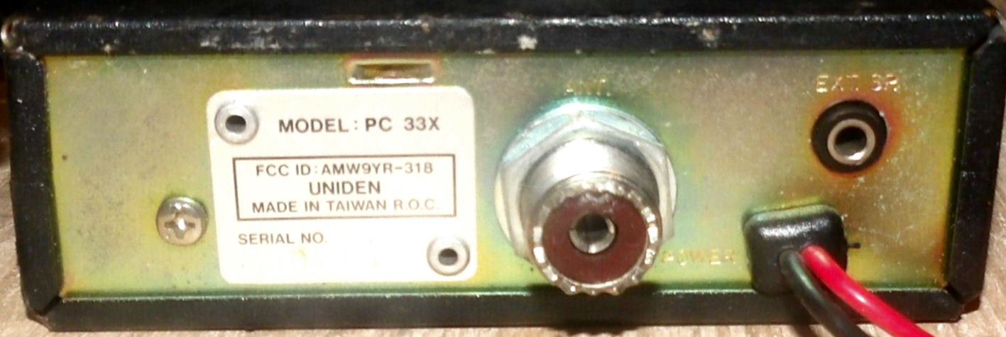 Uniden PC-33X