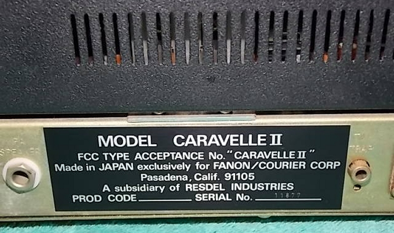 Courier Caravelle II