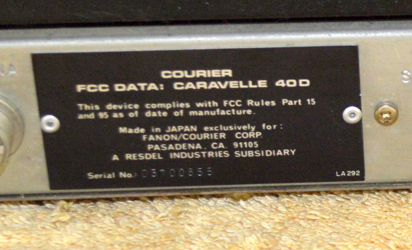 Courier Caravelle 40D