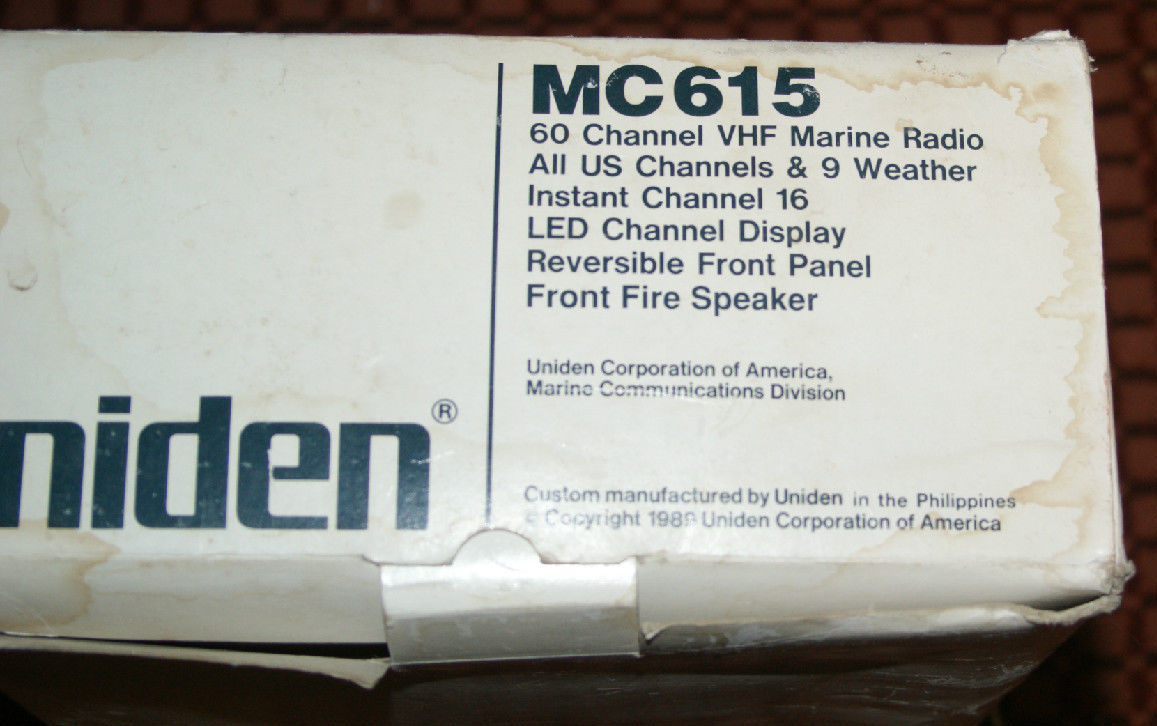 Uniden MC615