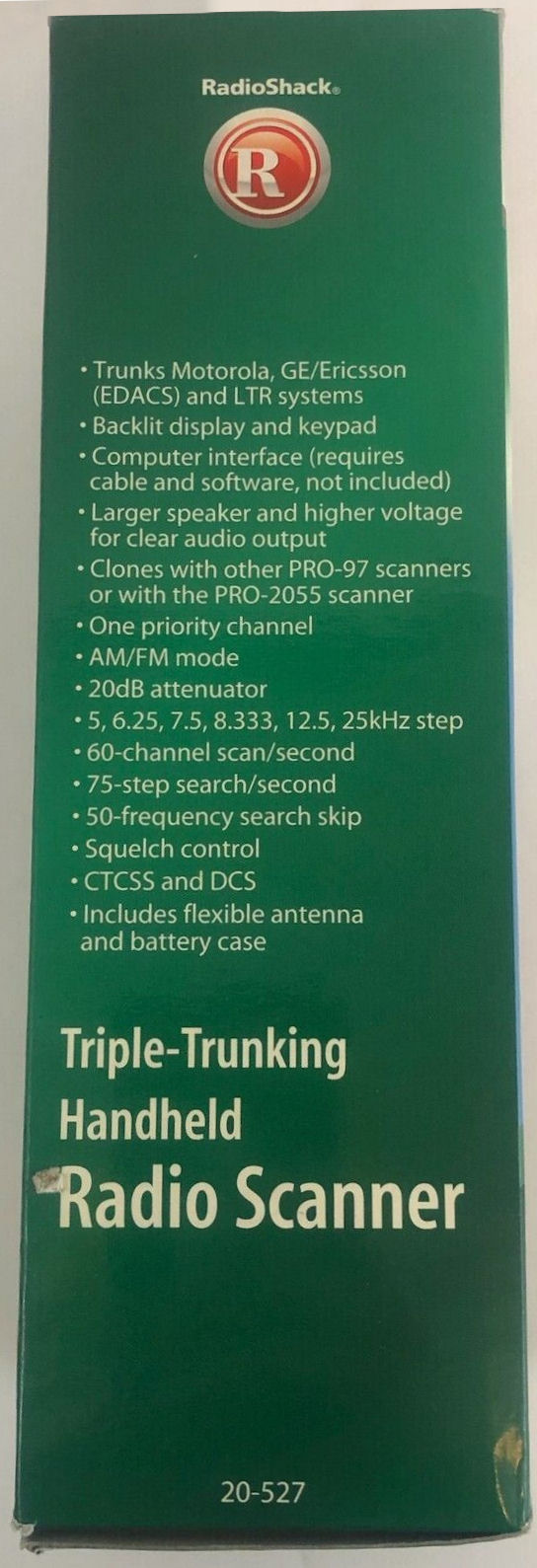 RadioShack PRO-97 {USA Catalog Number: 20-527}
